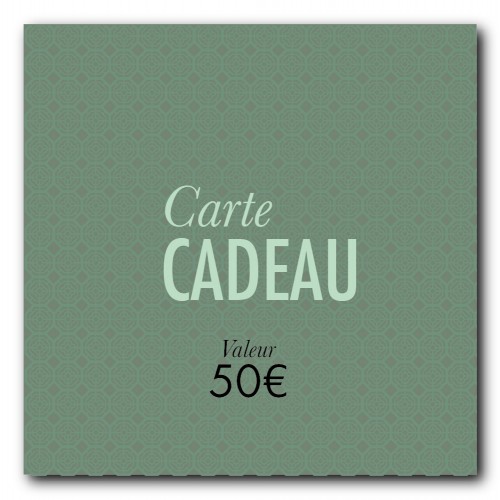 CARTE CADEAU 50€