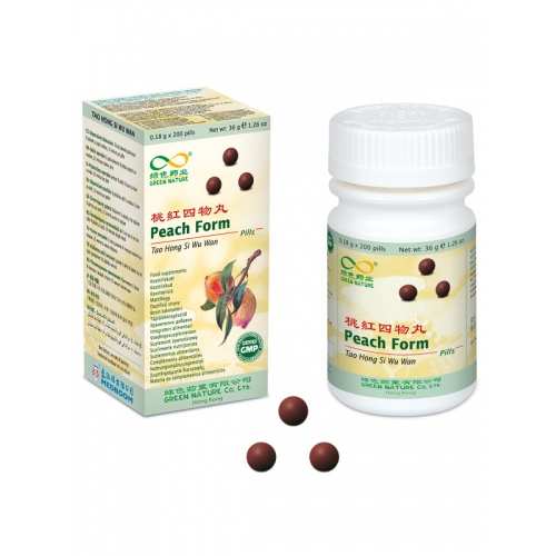 TAO HONG SI WU WAN/PEACH FORM (180mg*200)