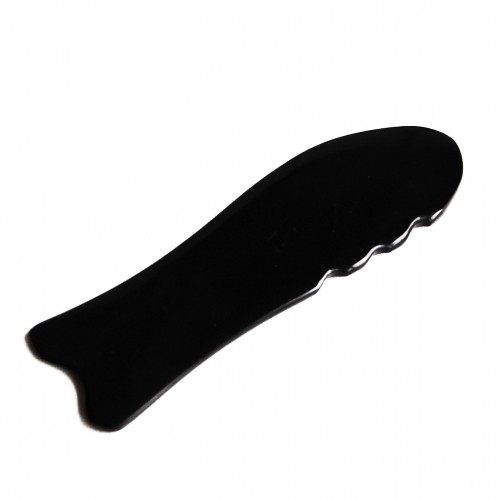 Gua Sha en forme de peigne en corne de boeuf