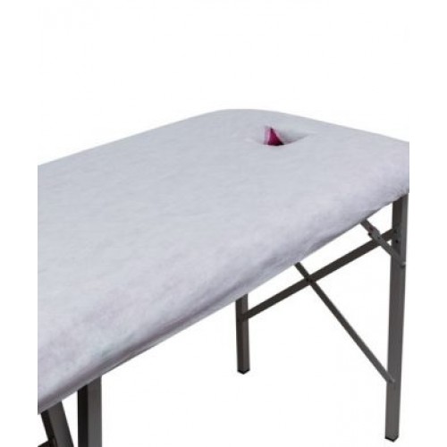 Housse de table ajustable avec orifice visage