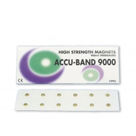 Aimants Accu-Band 9000 GAUSS - plaqué or