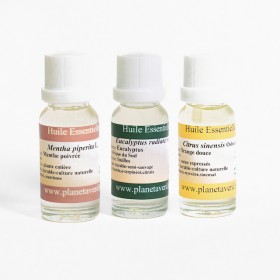 Pack de 3 Huiles ESSENTIELLES au choix