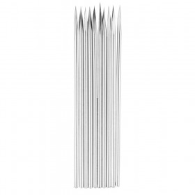 Aiguilles prismatiques triangulaires à saignée