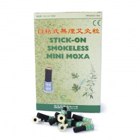 Boîte de Moxa Stick Acupoint Guérison Support de Moxibustion Thérapie avec  10 Pcs Pure Moxa Rouleau (2 Trou) : : Hygiène et Santé